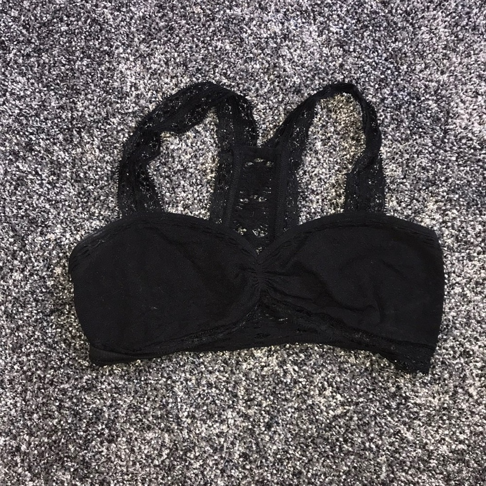 Black Free People Bralette